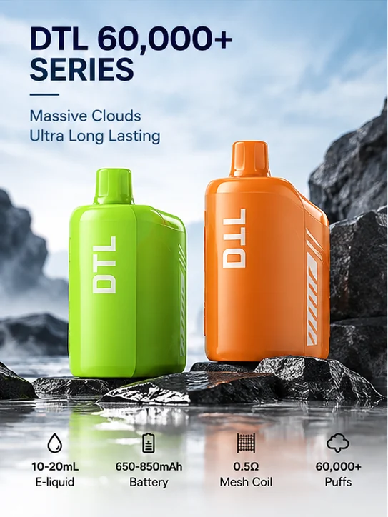 DTL disposable device range artwork