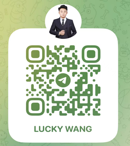 Lucky Wang Telegram QR code