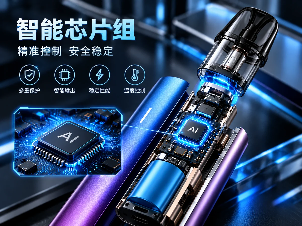 Smart chipset and power-control device artwork